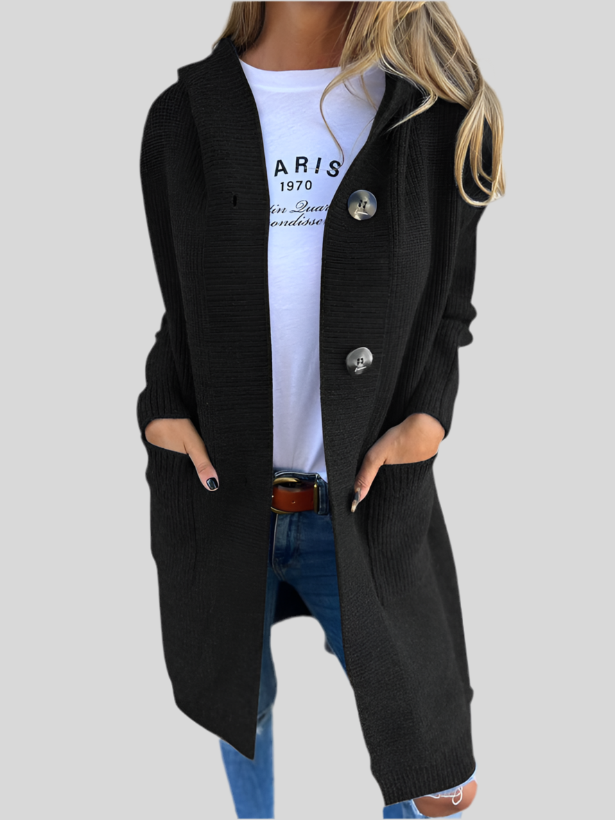 Elegant Women's Cardigan – Soft Knit & Refined Look