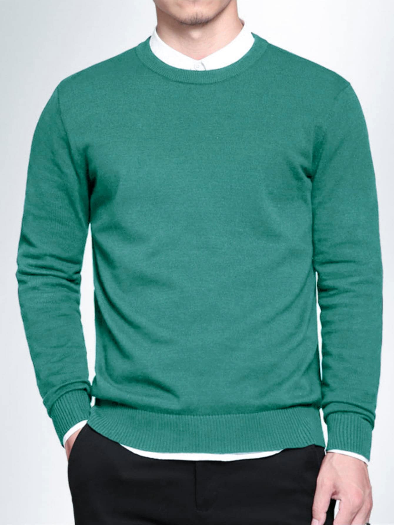 Men's Casual Sweater – Minimalist Style for Everyday Wear