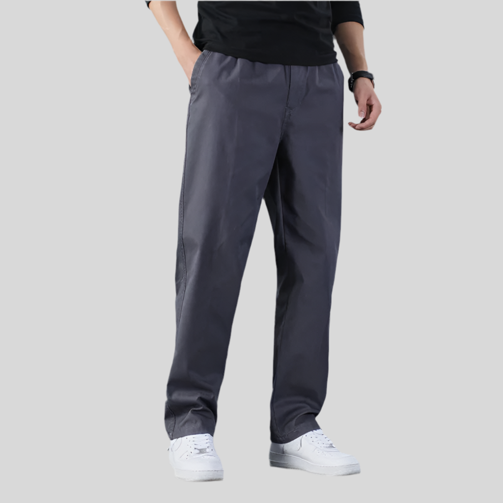 Men's Casual Cotton Trousers