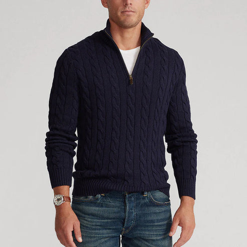 Men's Zip-Up Sweatshirt – Casual Style with Modern Closure