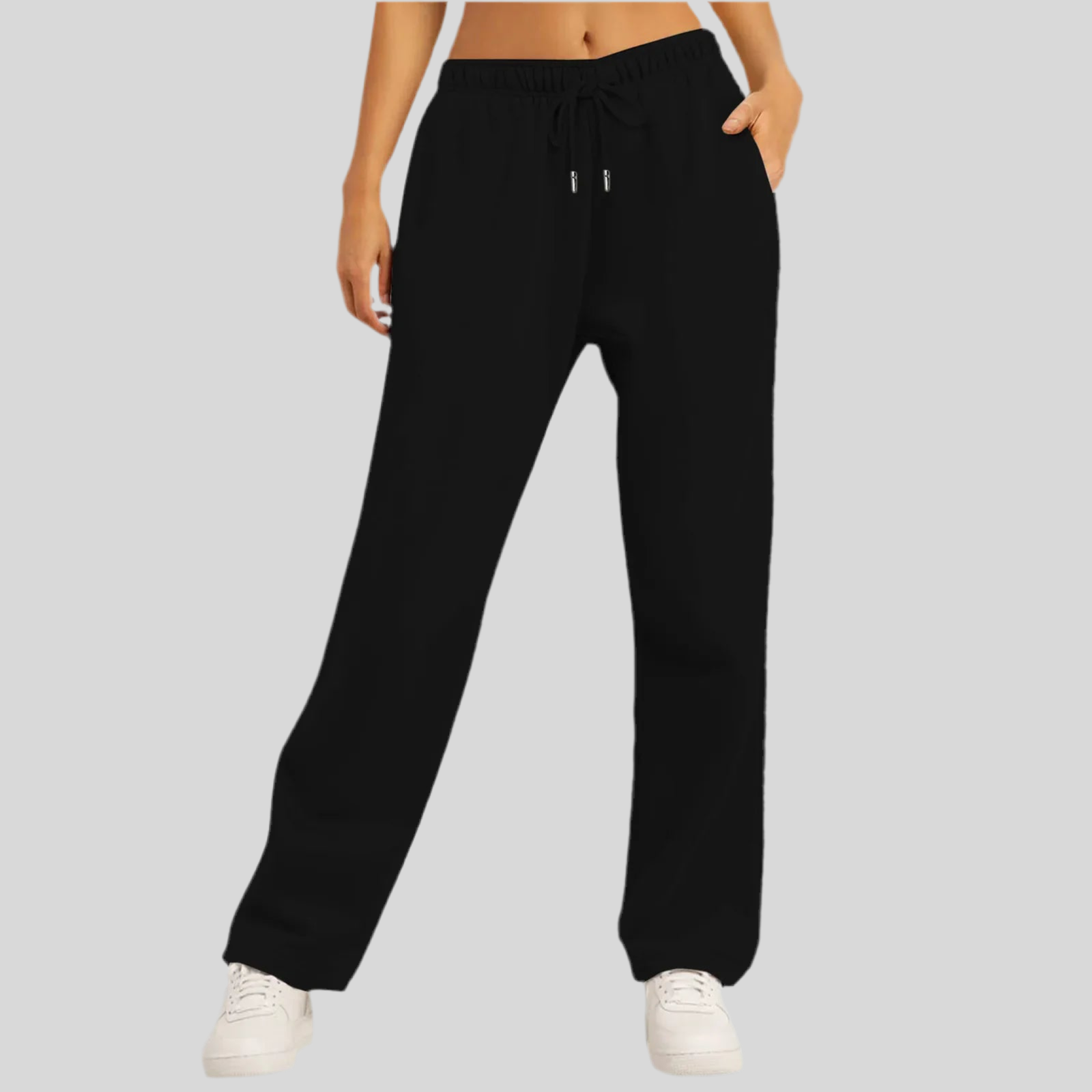 Men's Sport Jogging Pants – Wide Leg with Elastic Waist