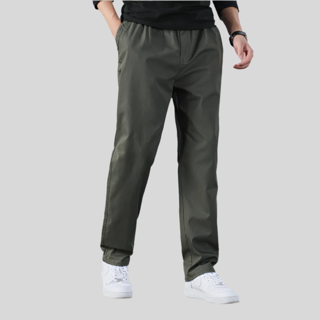 Men's Casual Cotton Trousers