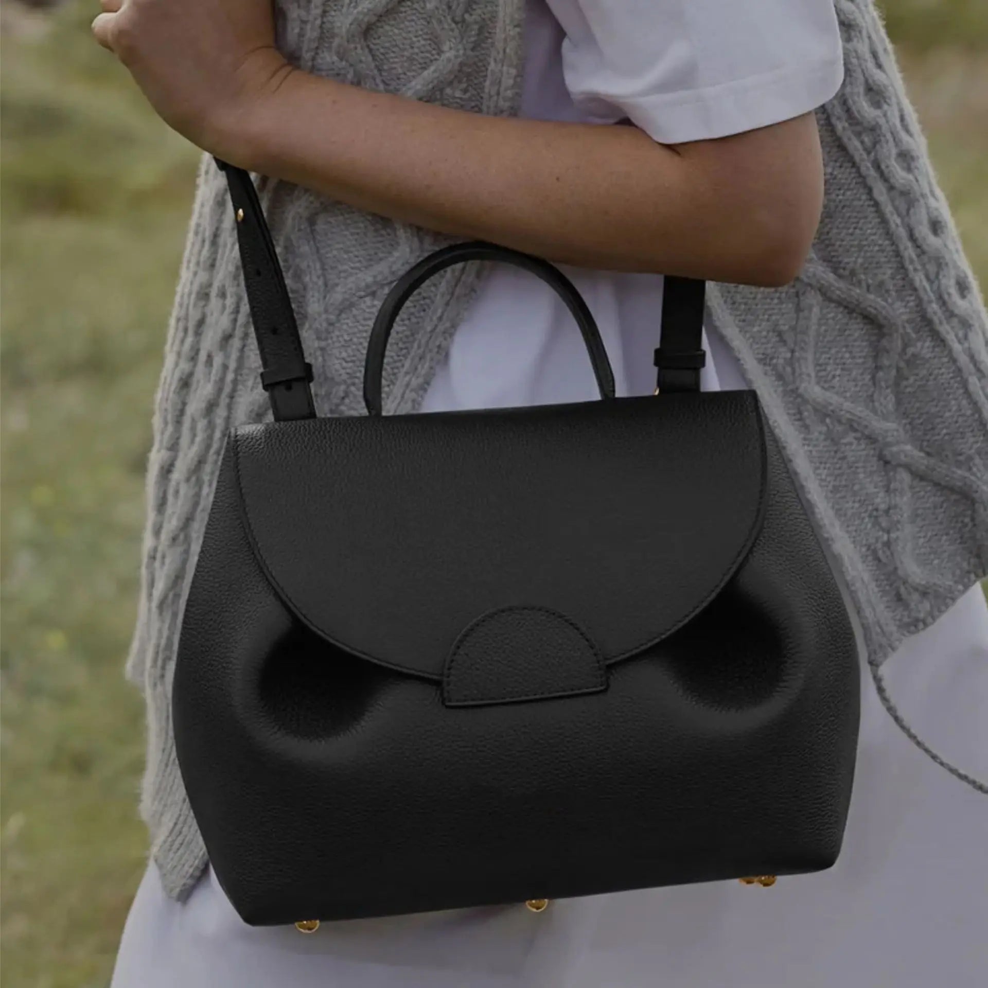 CiamoreParis™ — Sac de Ville Luxe en Cuir