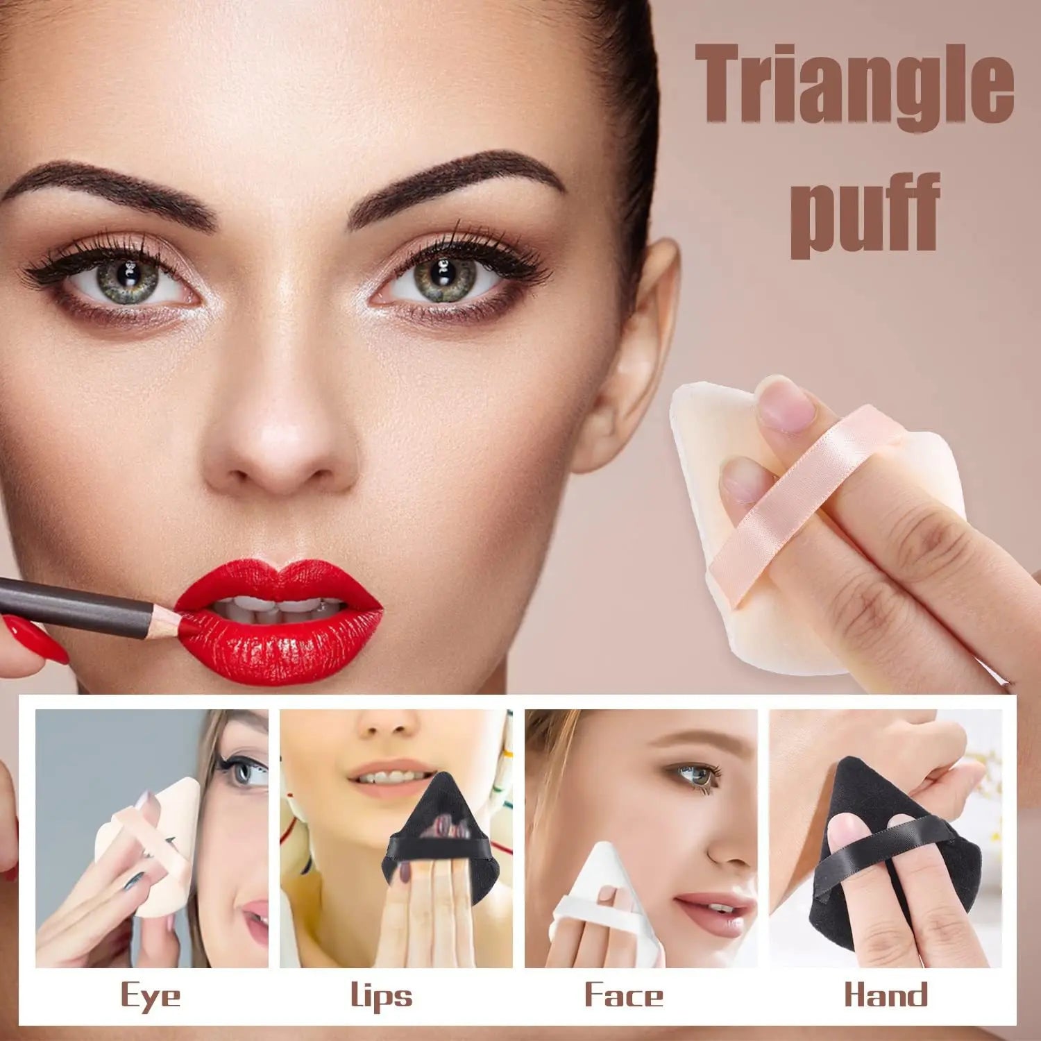 CiamoreParis™ — Éponges Maquillage Triangle