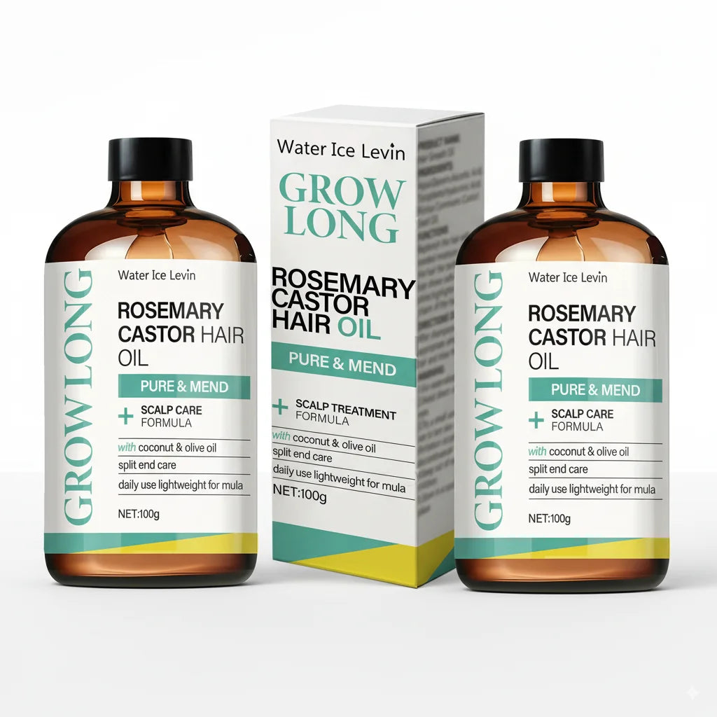 CiamoreParis™ — Huile de Ricin au Romarin