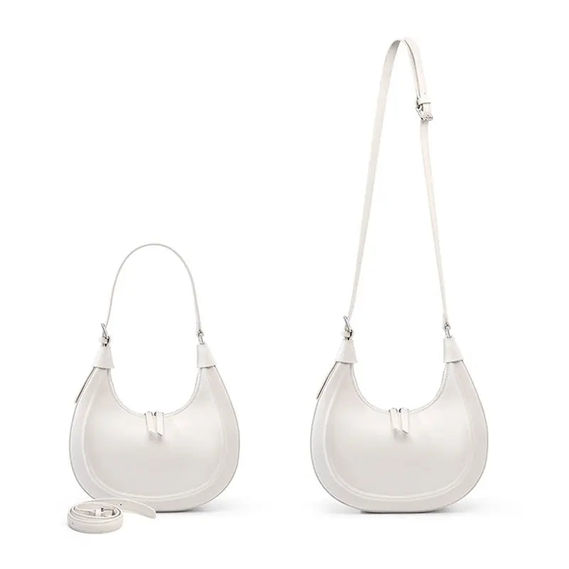 CiamoreParis™ — Sac Demi-Lune Cuir Véritable