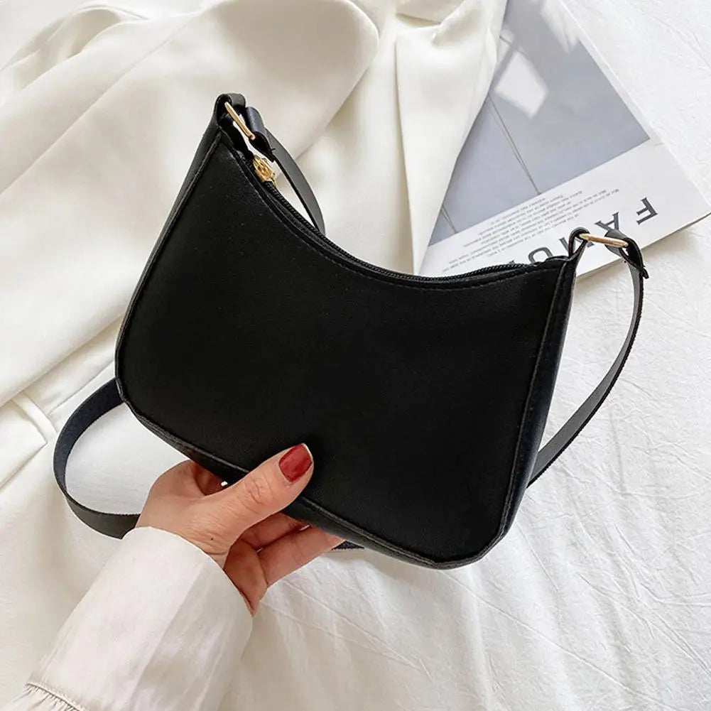 Modieuze schoudertas Minimalistische retro elegante onderarmtas Woon-werkverkeer Bijeenkomsten Kleine vierkante tas Onderarmtas Schoudertas