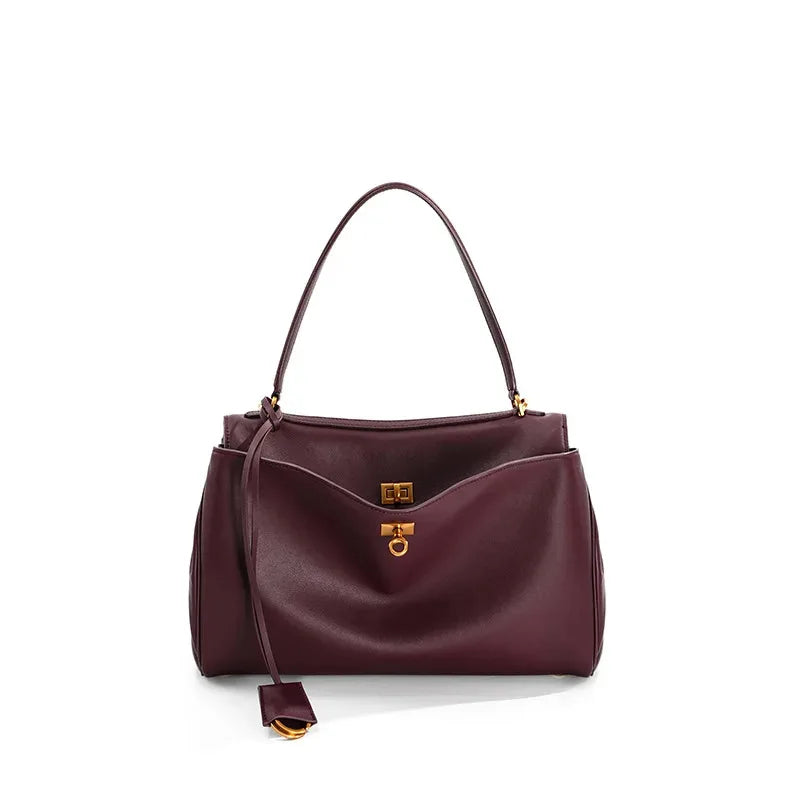 CiamoreParis™ — Sac Rodeo en Cuir Grande Capacité