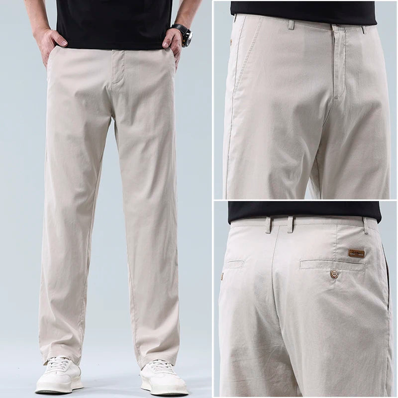 Trousers Army Men Lyocell