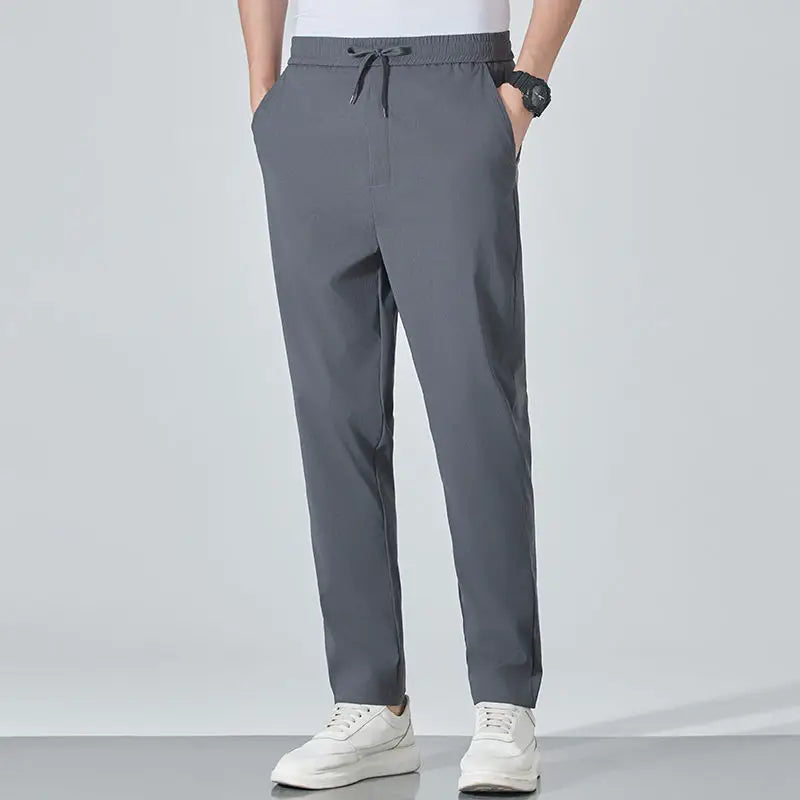 Men's Autumn Trousers in Fine Silk – Quick Drying and Ultra Breathable