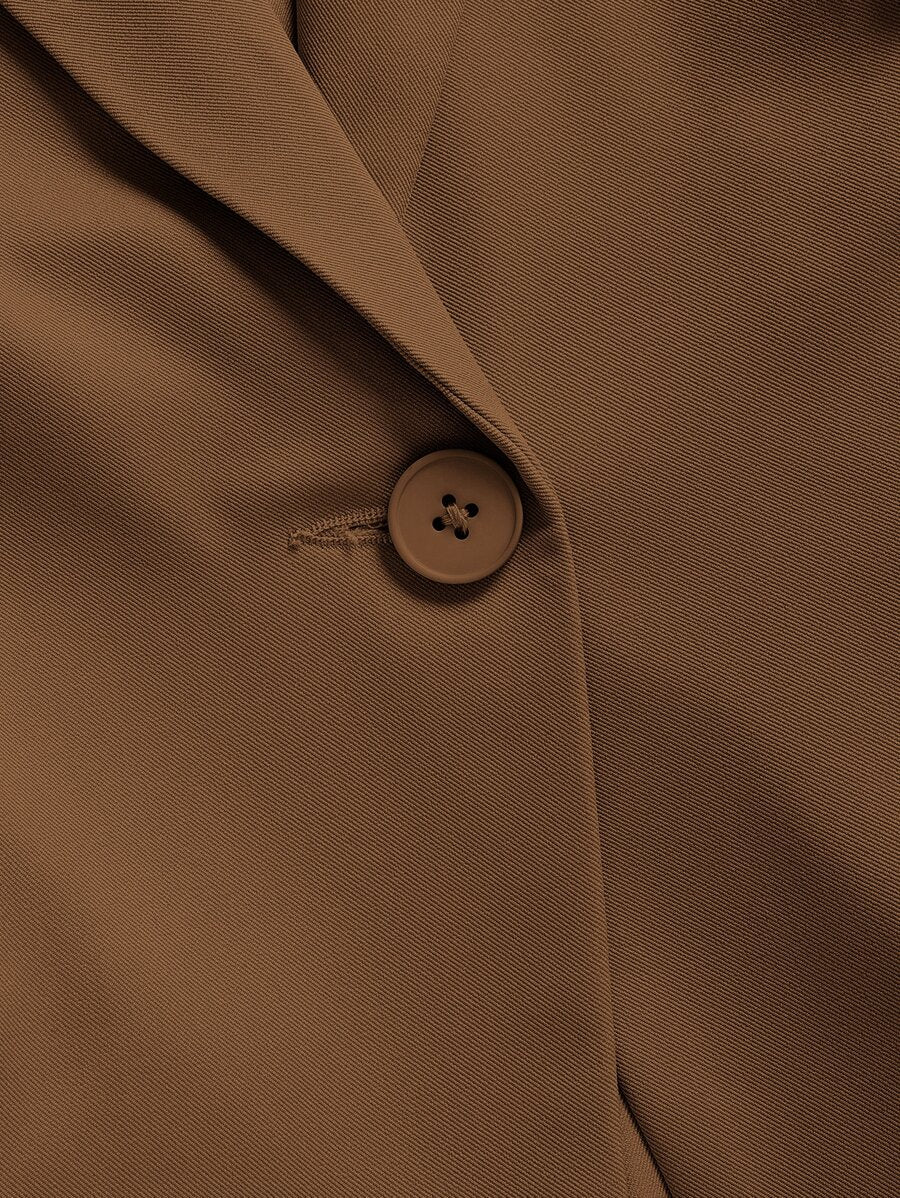 Women's Plain Blazer with Side Laces