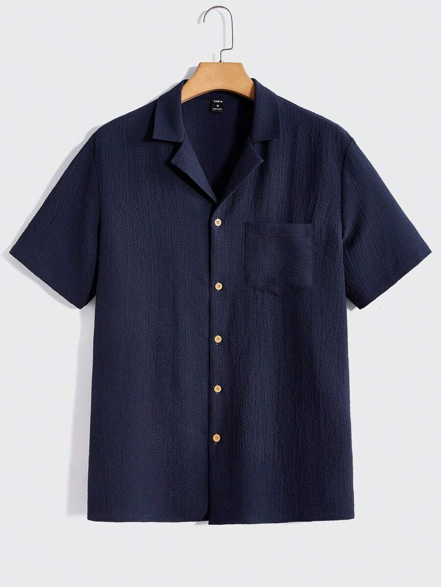 Men's Casual Set – Plain T-shirt and Pants