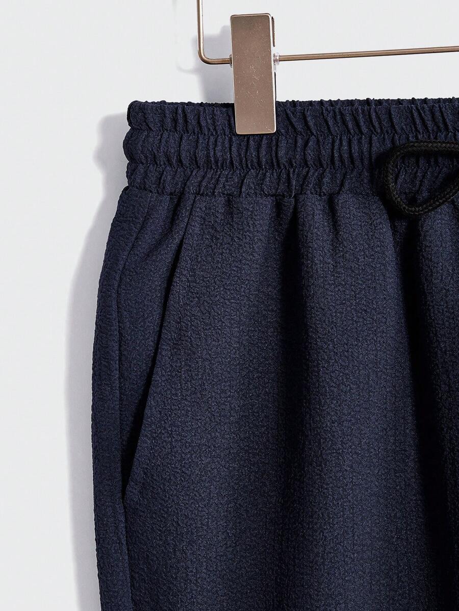 Men's Casual Set – Plain T-shirt and Pants