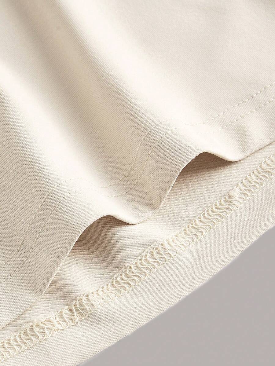 Summery plain tank dress with gathered waist