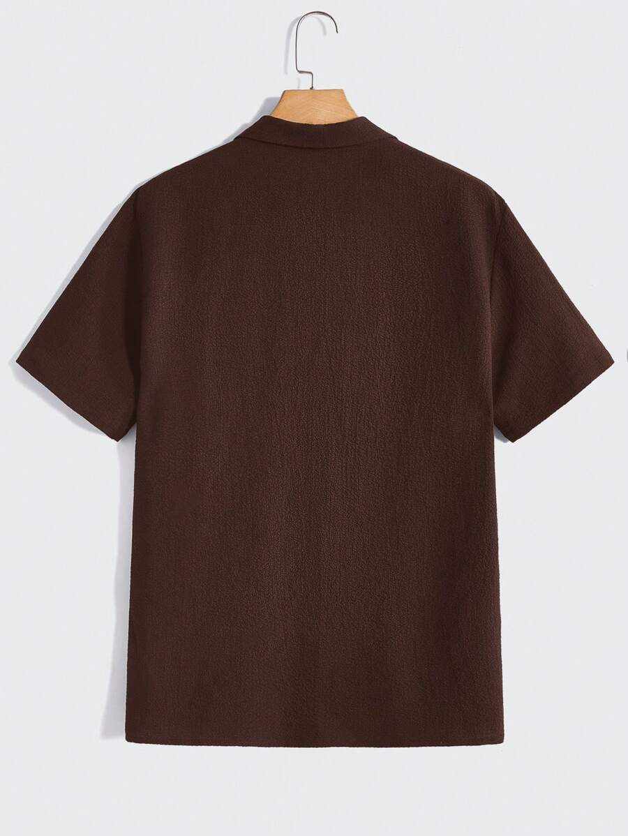 Men's Casual Set – Plain T-shirt and Pants