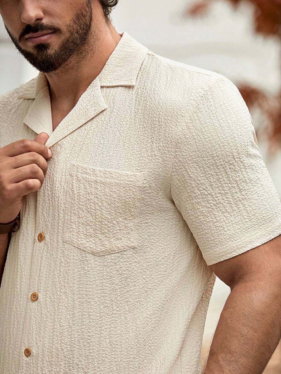 Men's Casual Set – Plain T-shirt and Pants