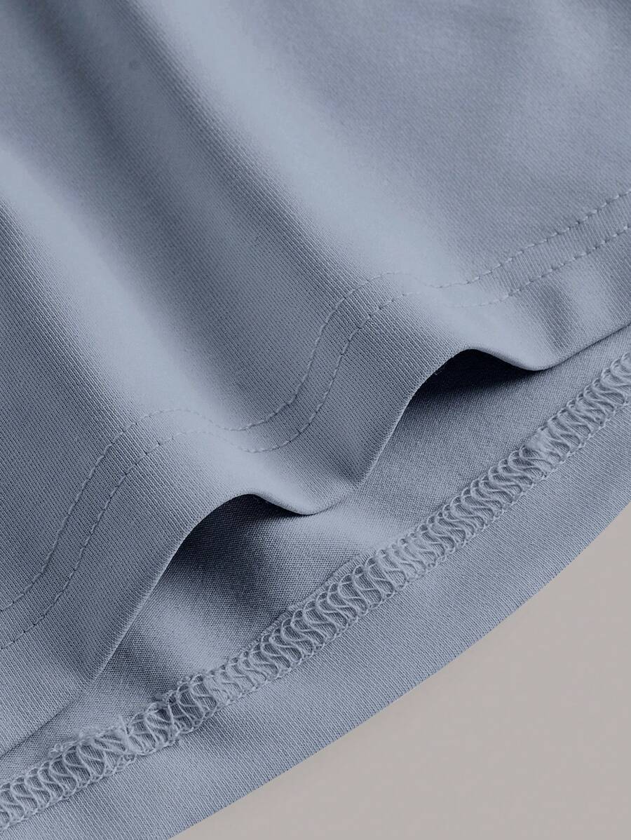 Summery plain tank dress with gathered waist