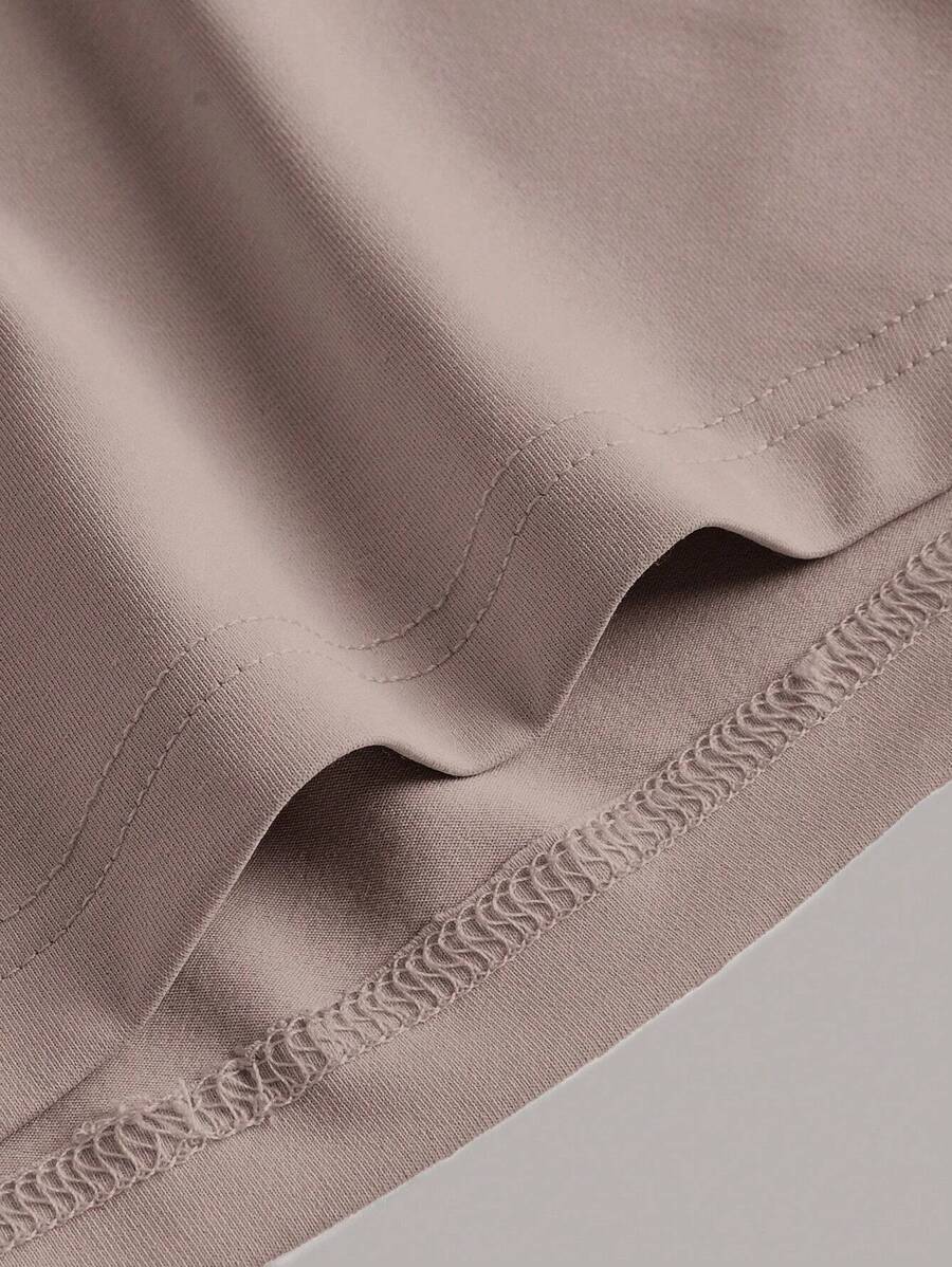 Summery plain tank dress with gathered waist