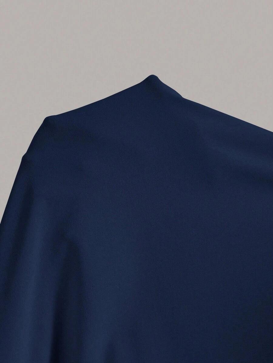 Summery plain tank dress with gathered waist