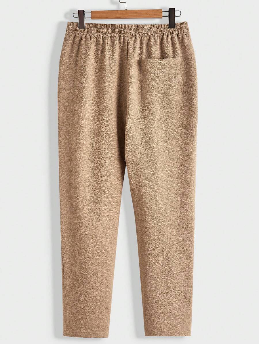 Men's Summer Set – Textured Top & Shorts