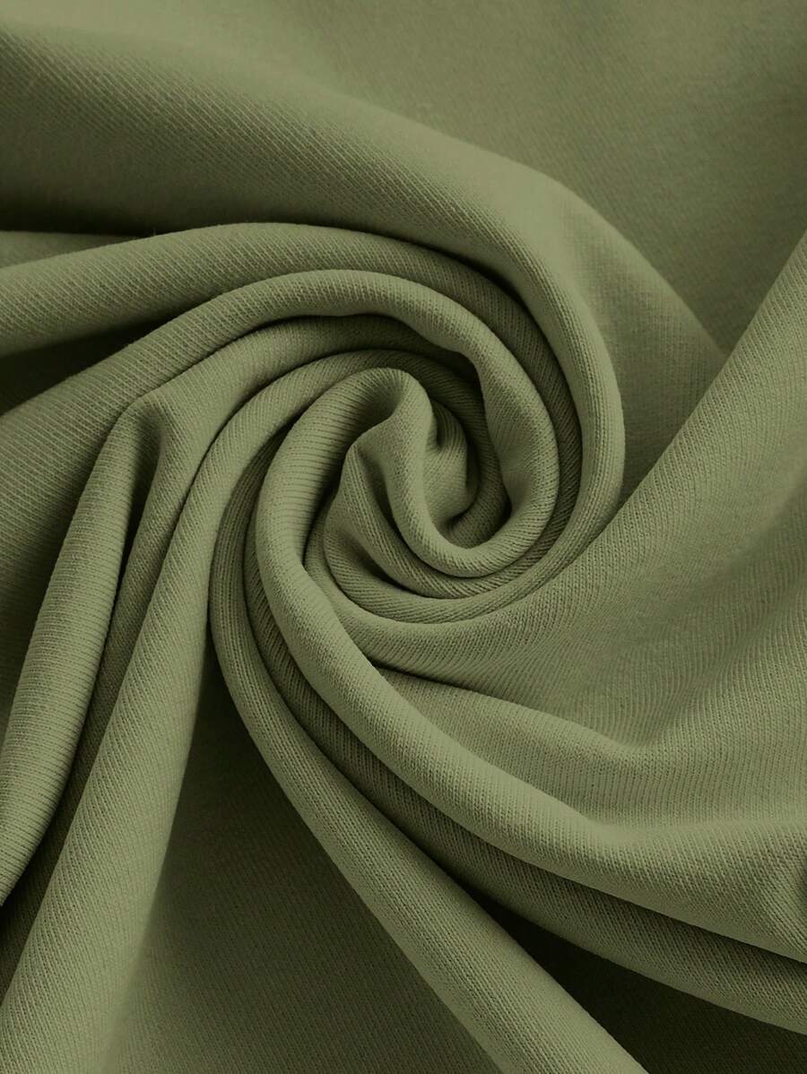 Summery plain tank dress with gathered waist