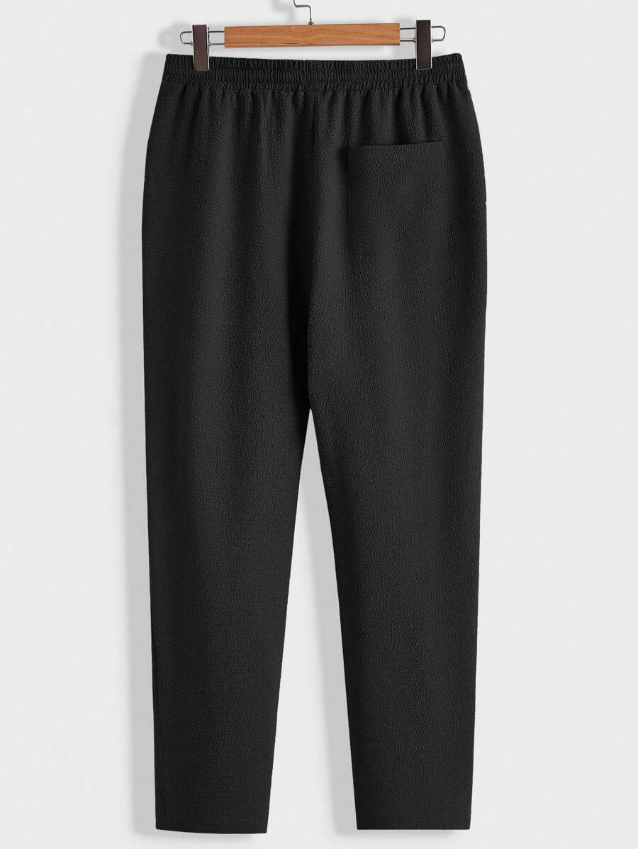 Men's Summer Set – Textured Top & Shorts