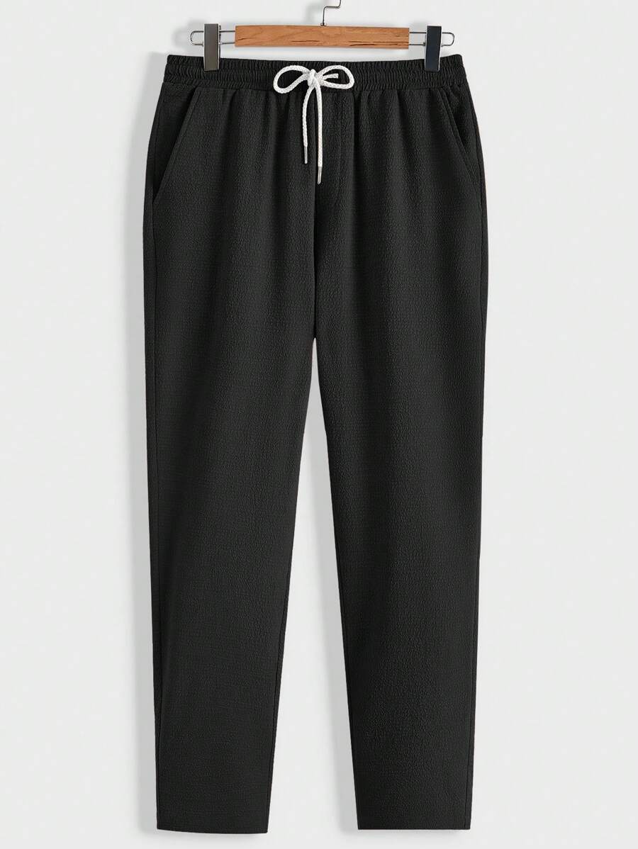 Men's Summer Set – Textured Top & Shorts