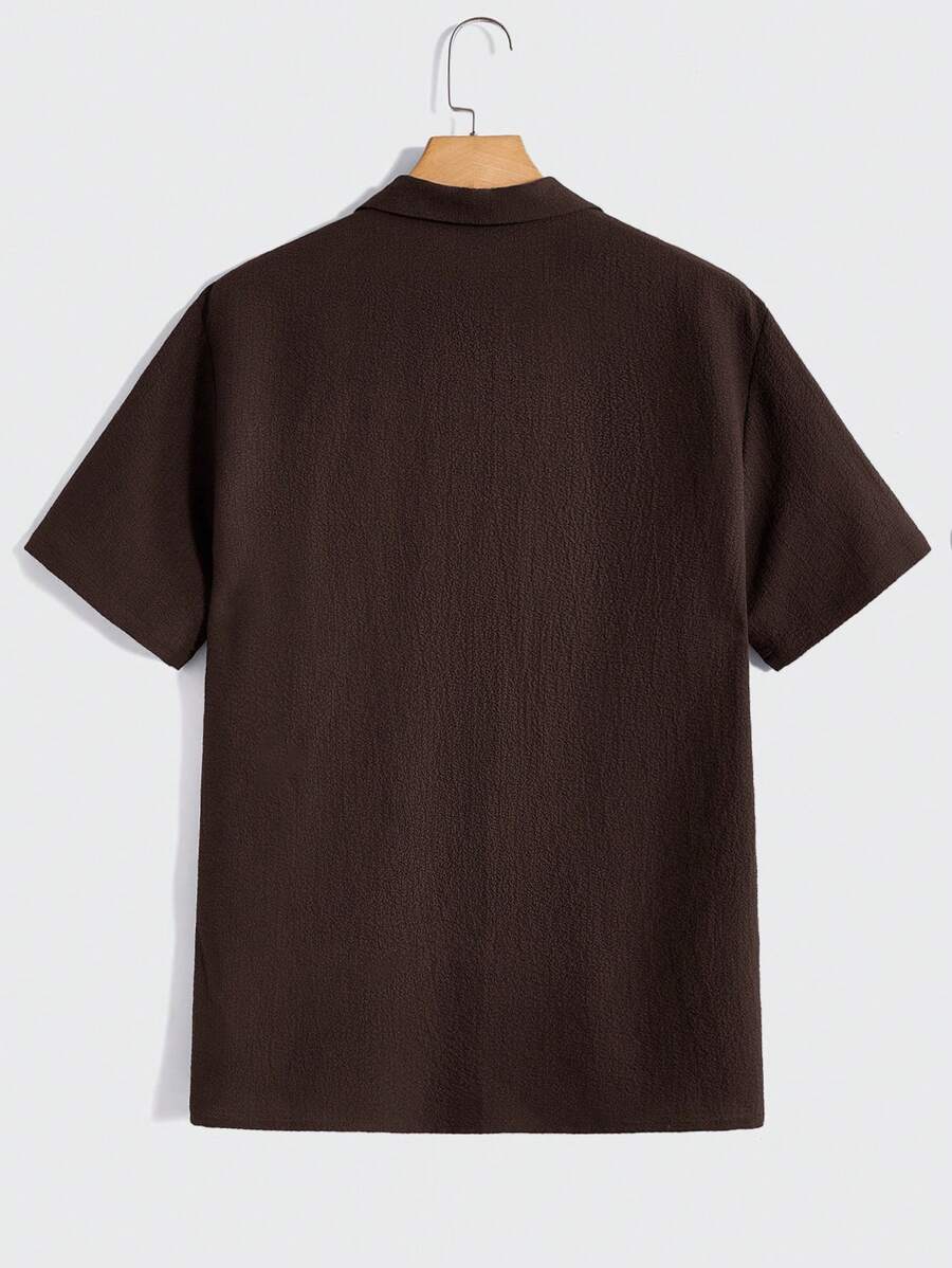 Men's Casual Set – Plain T-shirt and Pants