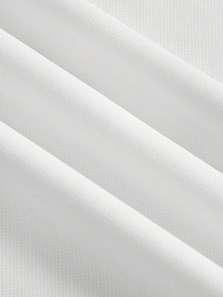 Maxi Pencil Dress with Contrasting Tulle