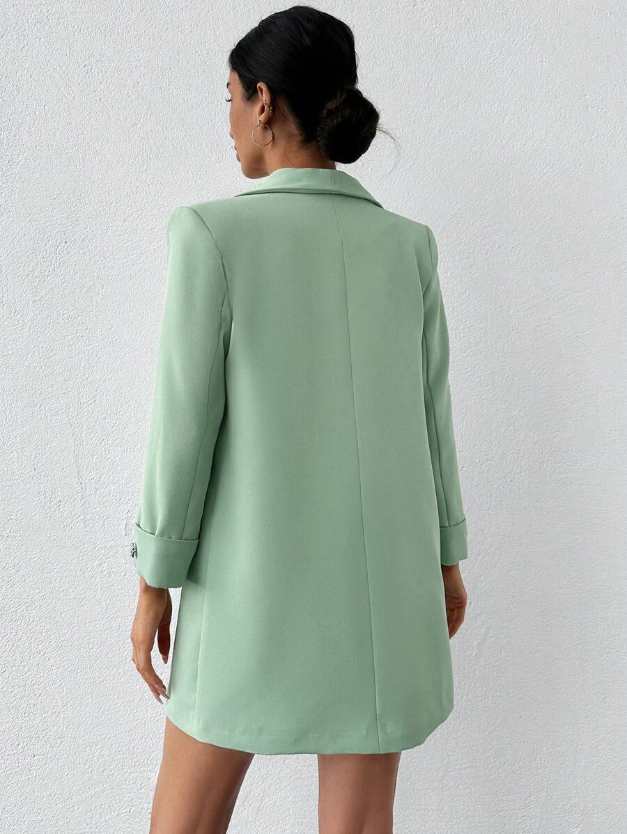 Elegant Women's Jacket with Slim Lapels