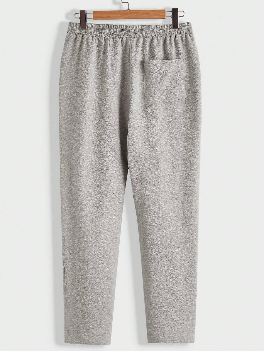 Men's Summer Set – Textured Top & Shorts