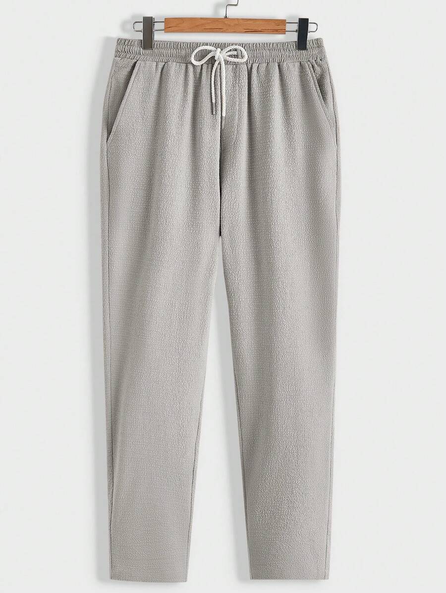 Men's Summer Set – Textured Top & Shorts