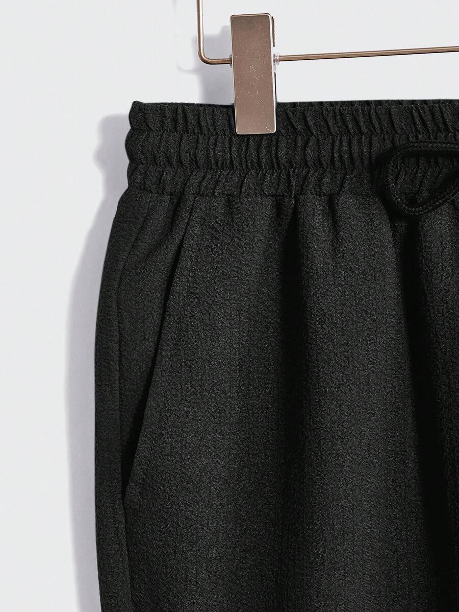 Men's Casual Set – Plain T-shirt and Pants