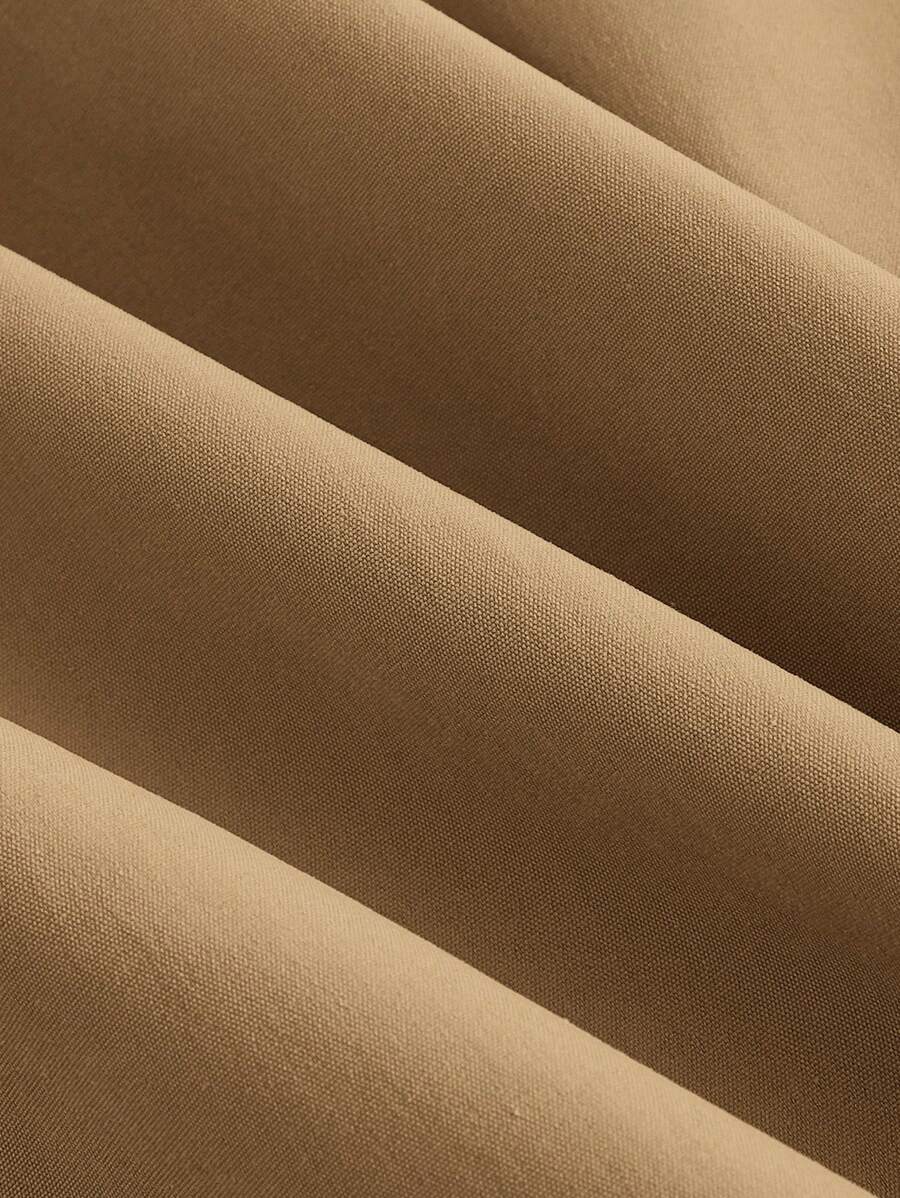 Solid Color Long Ruffled Dress - Date/Night Style