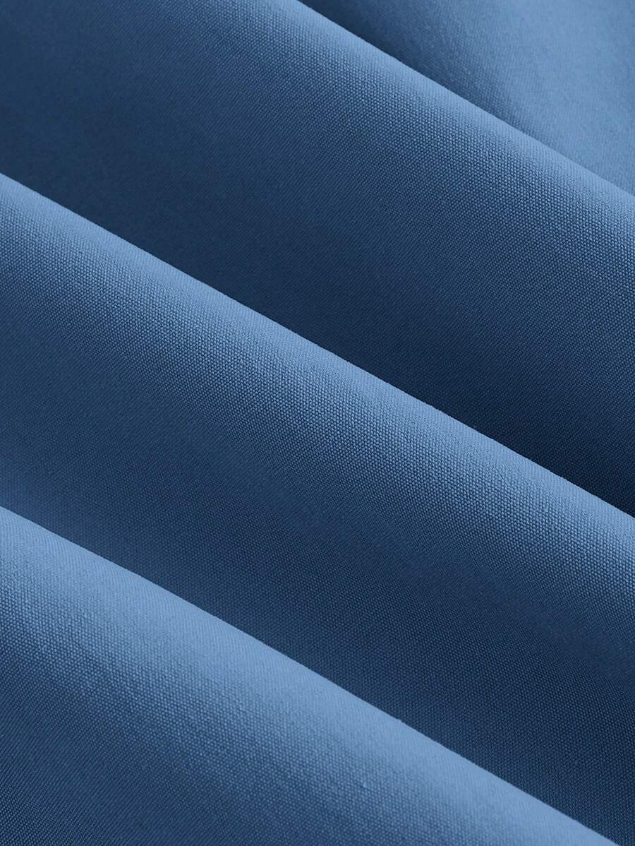 Solid Color Long Ruffled Dress - Date/Night Style