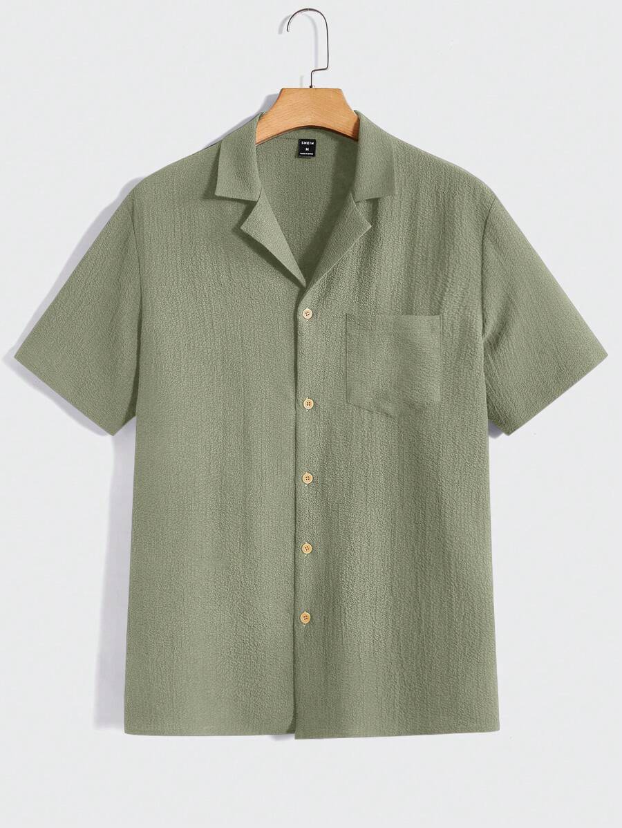 Men's Casual Set – Plain T-shirt and Pants