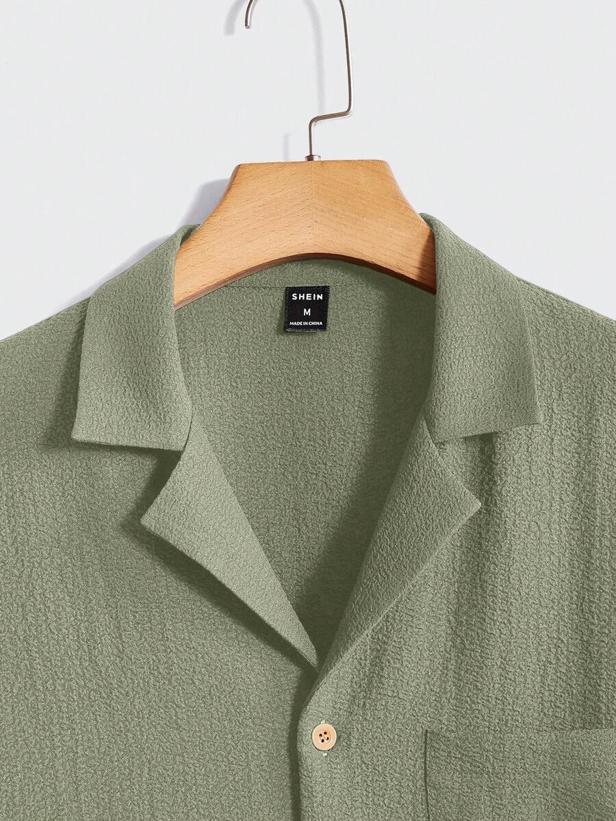 Men's Casual Set – Plain T-shirt and Pants