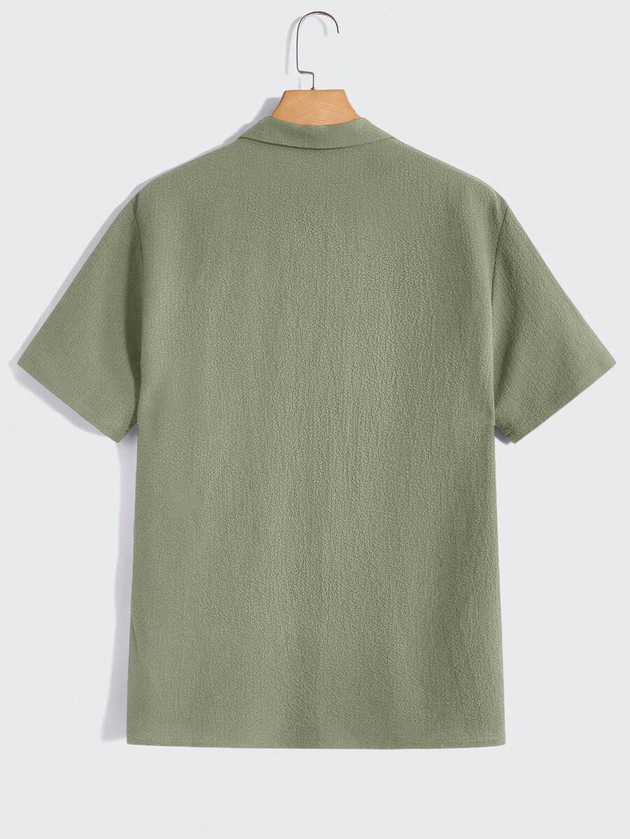 Men's Casual Set – Plain T-shirt and Pants