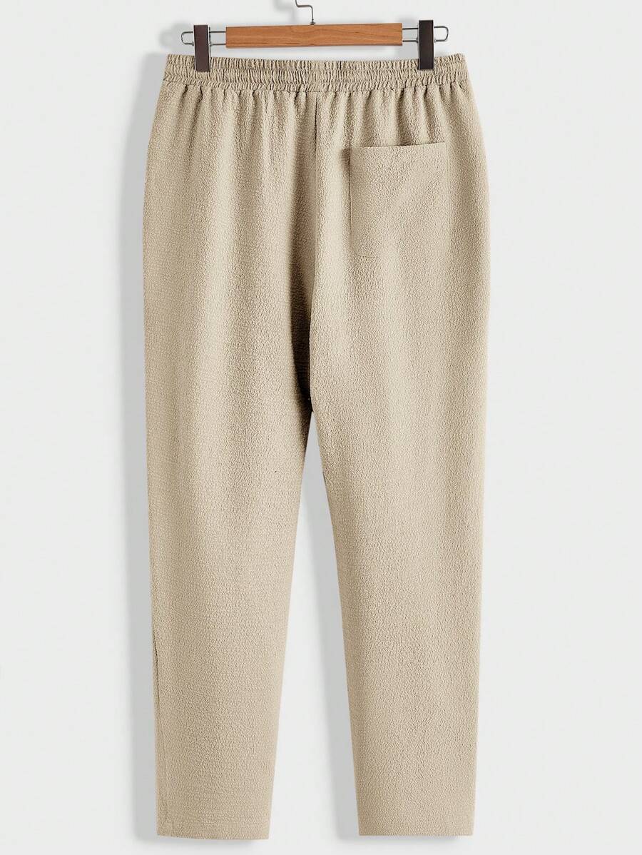 Men's Summer Set – Textured Top & Shorts