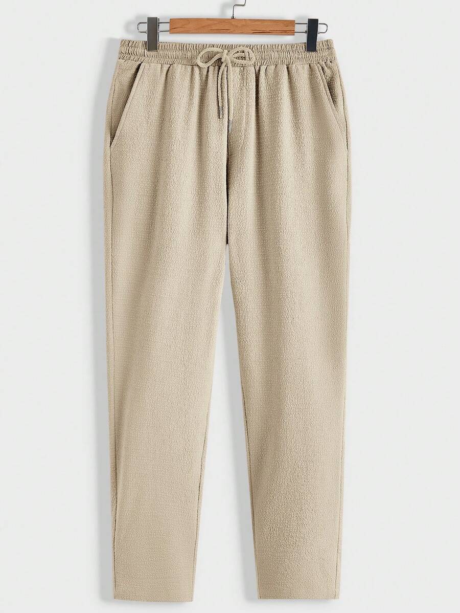 Men's Summer Set – Textured Top & Shorts