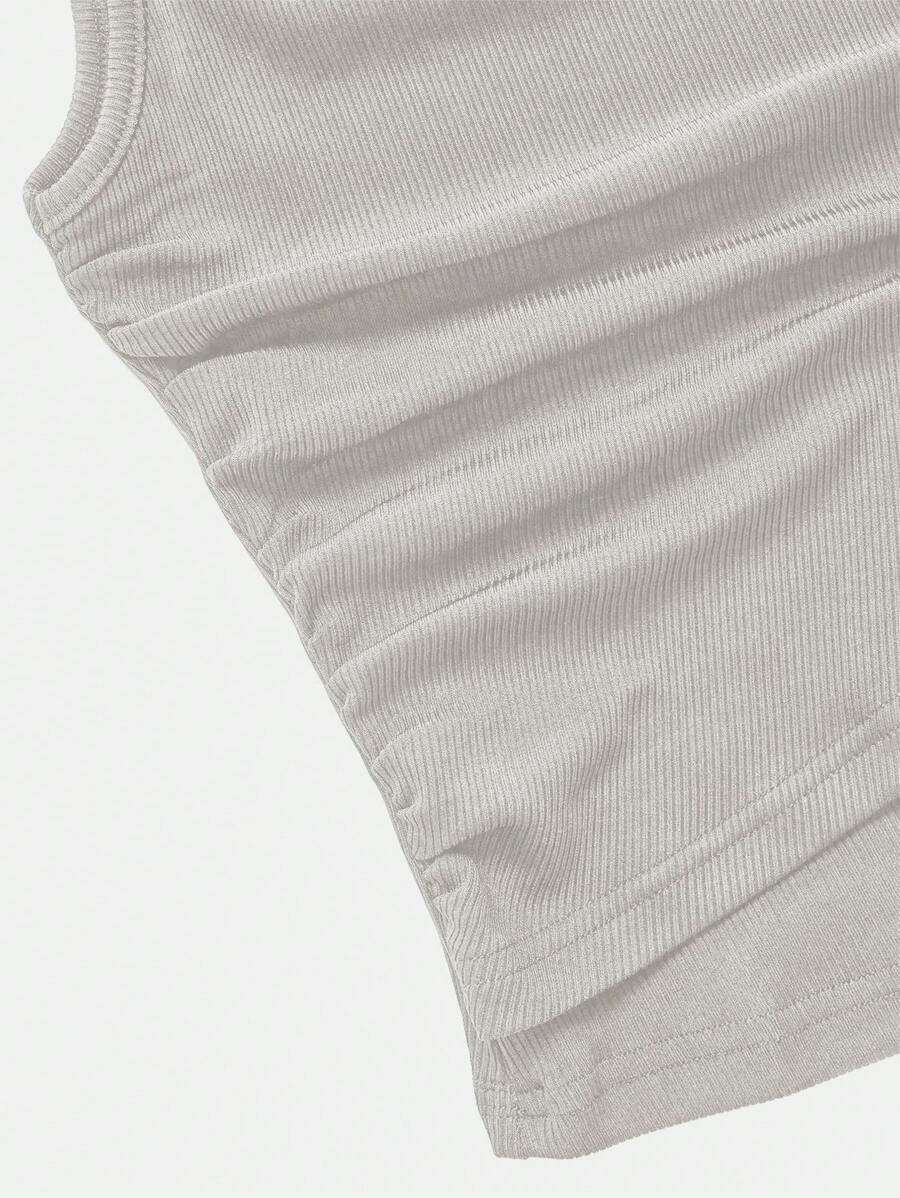 Casual Outfit – Button-Down Tank Top and Pants