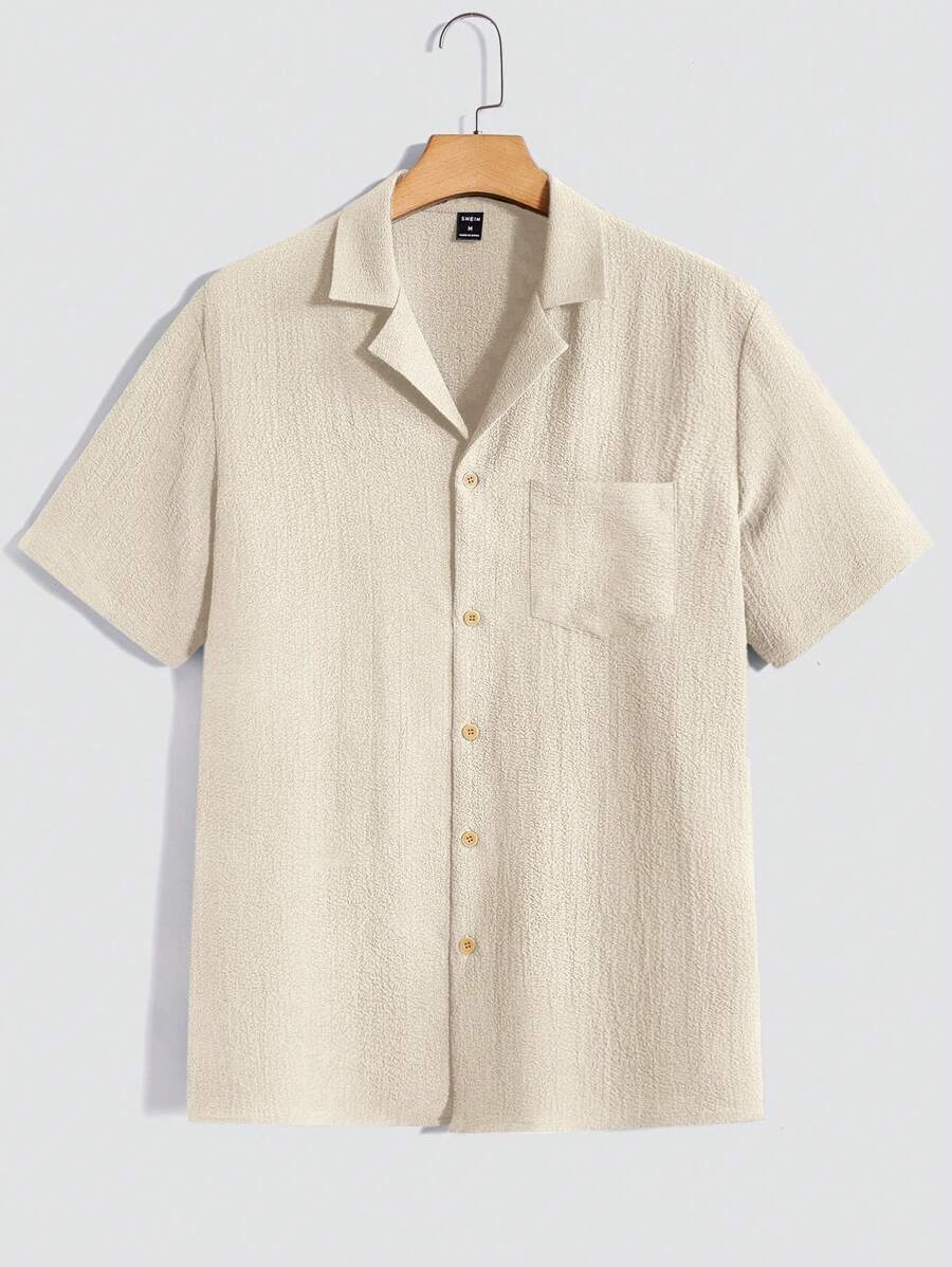 Men's Casual Set – Plain T-shirt and Pants