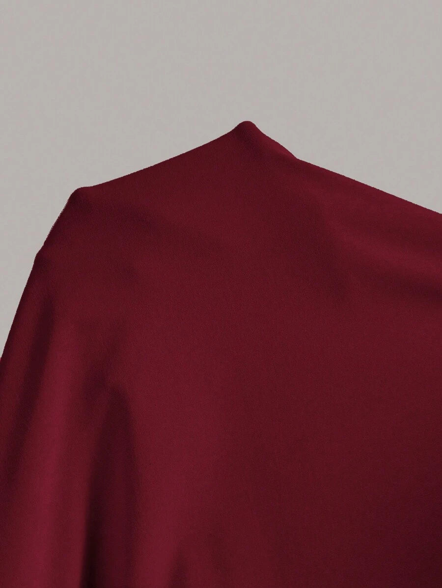 Summery plain tank dress with gathered waist