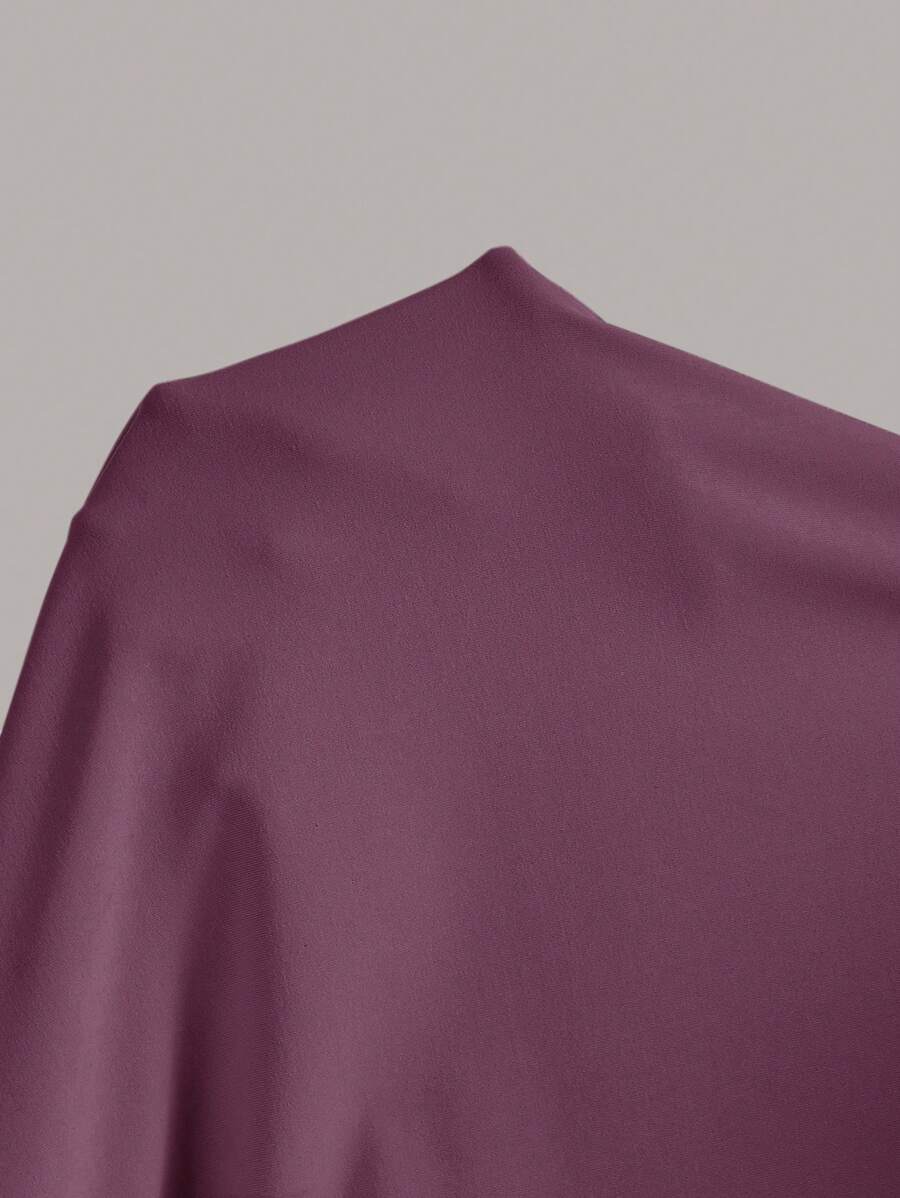 Summery plain tank dress with gathered waist