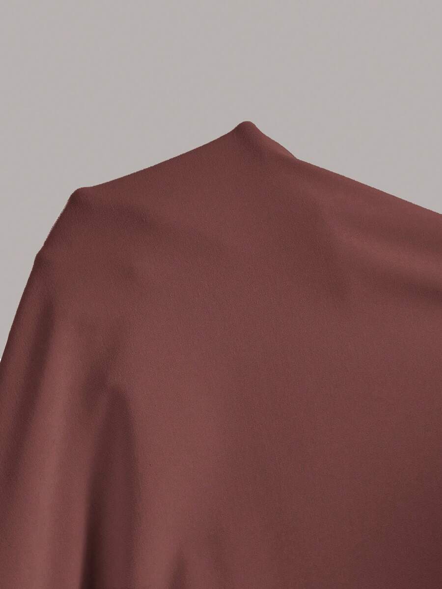 Summery plain tank dress with gathered waist