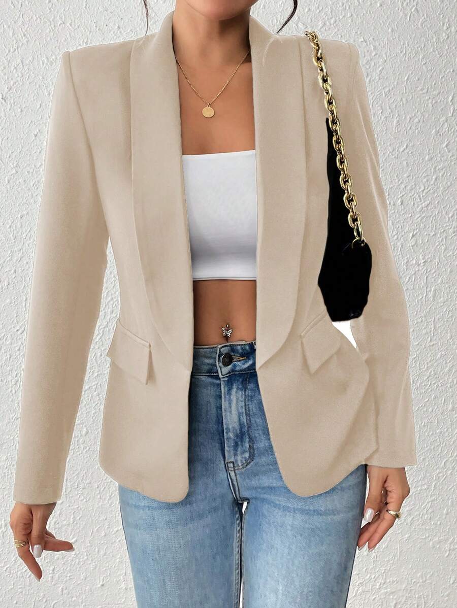 Women's Casual Long Jacket