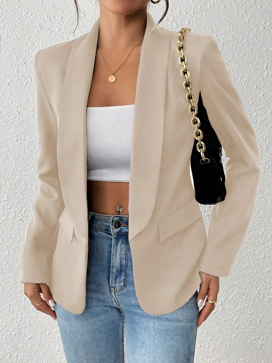 Women's Casual Long Jacket