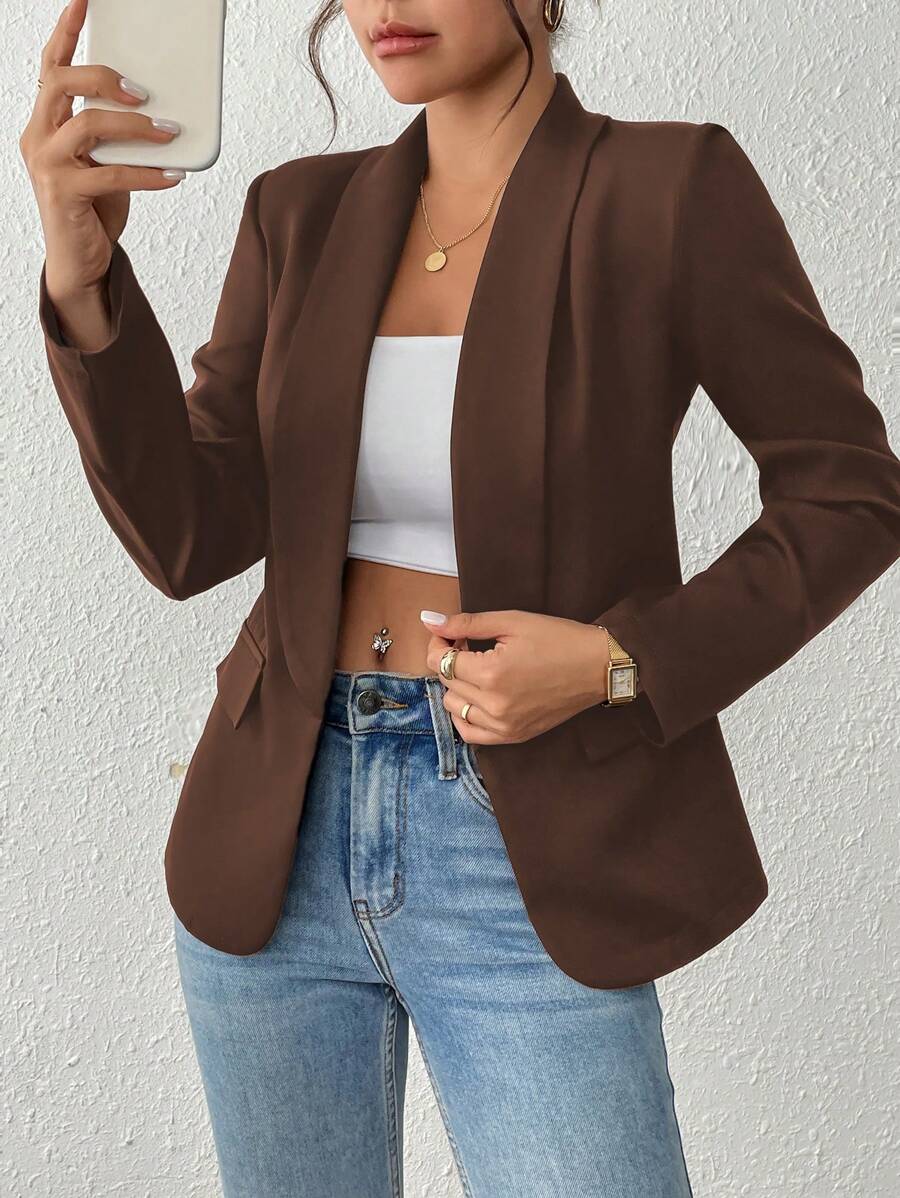 Women's Casual Long Jacket