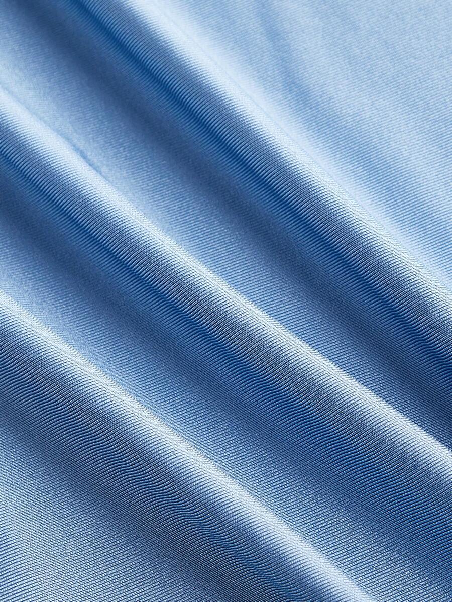 Elegant Solid Color Flared Cami Dress