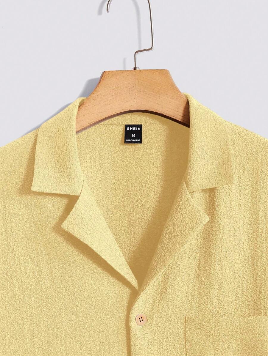 Men's Casual Set – Plain T-shirt and Pants